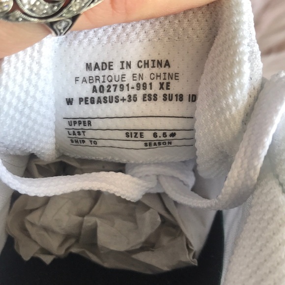 NWT Nike ID Zoom Pegasus 35 Oreo Custom - Picture 8 of 8